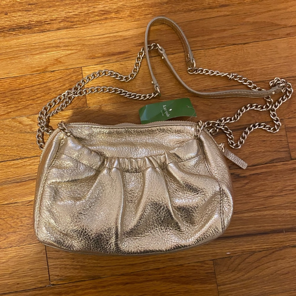 NWT Kate Spade Gold Callie Bag